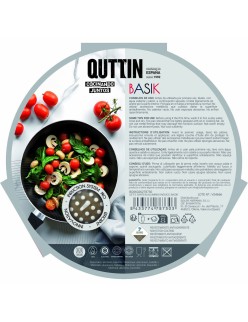 Set de Sartenes Quttin Aluminio 24 cm 2 Piezas (4 Unidades)