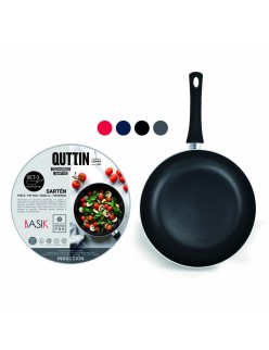 Set de Sartenes Quttin Aluminio 24 cm 3 Piezas (4 Unidades)