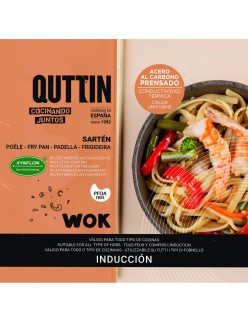Sartén Wok Quttin Madera (6 Unidades)