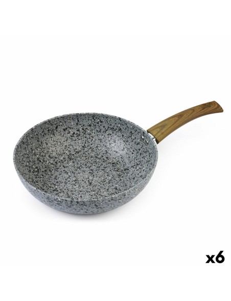 Sartén Wok Quttin 28 cm (6 Unidades)