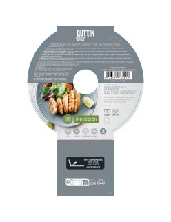 Sartén Wok Quttin 28 cm (6 Unidades)
