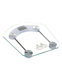 Bilancia Digitale da Bagno Esperanza EBS008W Bianco Vetro