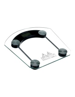 Bilancia Digitale da Bagno Esperanza EBS008K Nero Vetro
