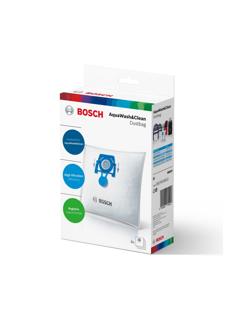 Bolsa de Recambio para Aspiradora AQUAWASH & CLEAN BOSCH BBZWD4BAG