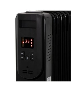 Radiador Adler CR 7814 Negro 2500 W