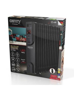 Radiador Adler CR 7814 Negro 2500 W