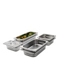 Set de Cocina AEG A9OZS10 Plateado Acero 8 Piezas