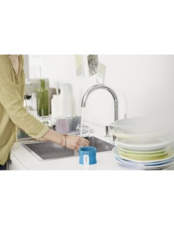 Botella con Filtro de Carbono Brita Fill&Go Rosa