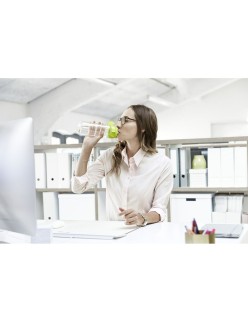 Botella con Filtro de Carbono Brita Fill&Go Rosa