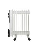 Radiador de Aceite Adler AD 7816 Blanco Negro 2000 W