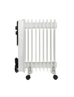 Radiador de Aceite Adler AD 7816 Blanco Negro 2000 W
