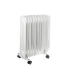 Radiador de Aceite Adler AD 7816 Blanco Negro 2000 W
