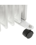 Radiador de Aceite Adler AD 7817 Blanco Negro 2500 W