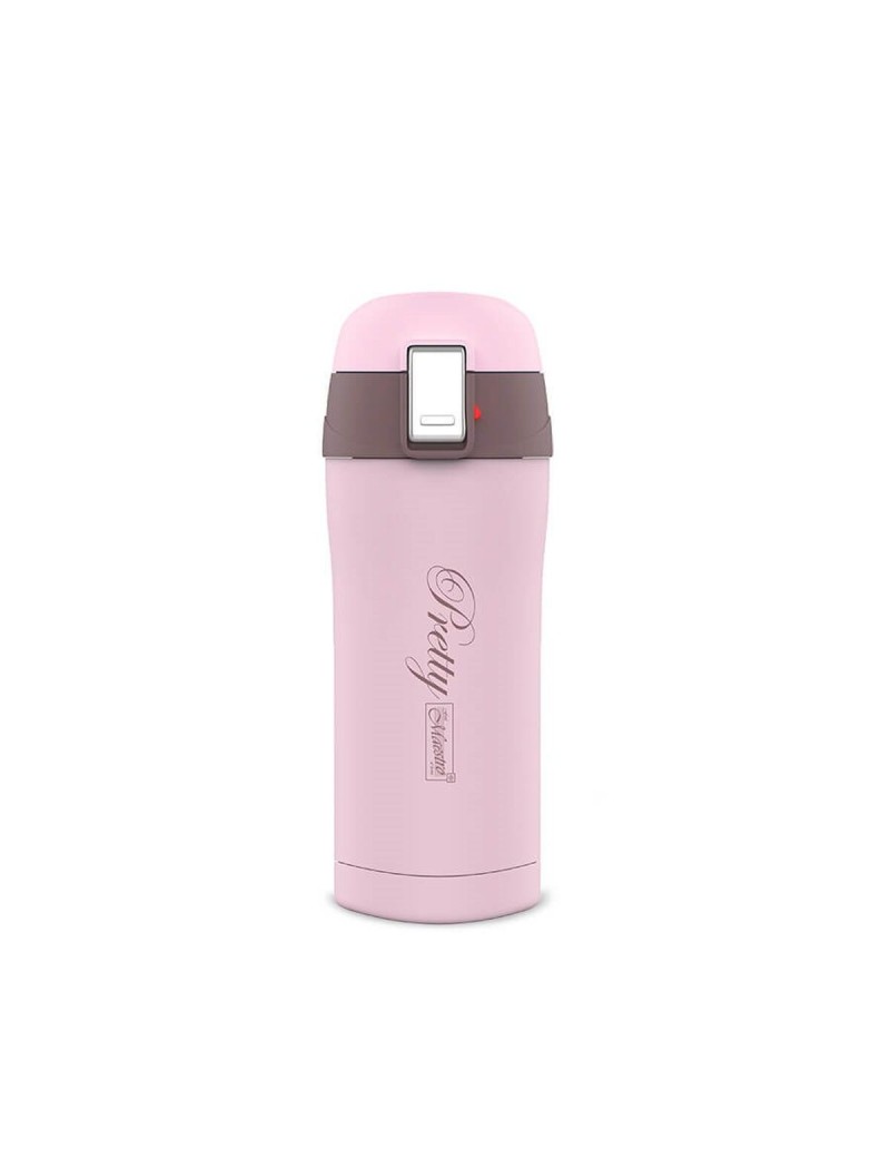 Thermos Feel Maestro MR-1643-30C Rosa Acciaio inossidabile Caucciù Plastica 300 ml