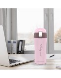 Thermos Feel Maestro MR-1643-30C Rosa Acciaio inossidabile Caucciù Plastica 300 ml