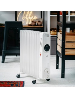 Radiador de Aceite Adler AD 7826 Blanco 2500 W