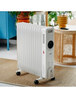Radiador de Aceite Adler AD 7826 Blanco 2500 W