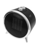 Termoventilador Portátil Adler AD 7742 Negro Plata 1500 W
