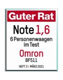 Digital Bathroom Scales Omron BF511 Blue Metal Body Fat Ratio