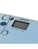 Digital Bathroom Scales Esperanza EBS005 White Glass