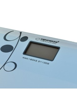 Digital Bathroom Scales Esperanza EBS005 White Glass