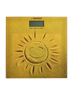 Bilancia Digitale da Bagno Esperanza EBS006 Vetro Vetro Temperato Vetro temperato Batterie x 2