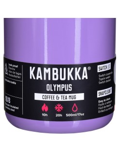 Thermos Kambukka Olympus Porpora Acciaio inossidabile 500 ml