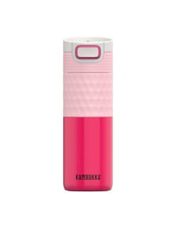 Tazza Thermos con Coperchio Kambukka Etna Grip Diva Rosa Acciaio inossidabile 500 ml