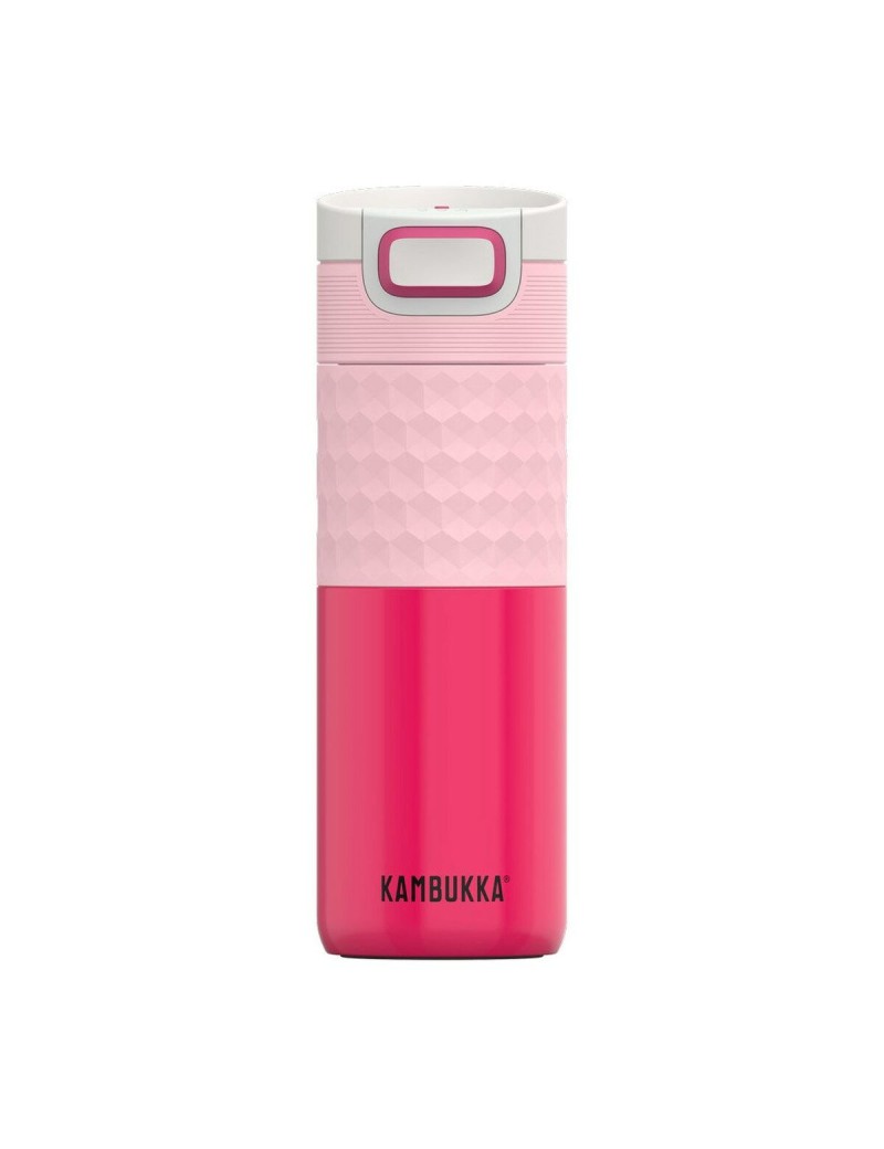 Tazza Thermos con Coperchio Kambukka Etna Grip Diva Rosa Acciaio inossidabile 500 ml