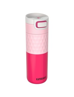 Tazza Thermos con Coperchio Kambukka Etna Grip Diva Rosa Acciaio inossidabile 500 ml