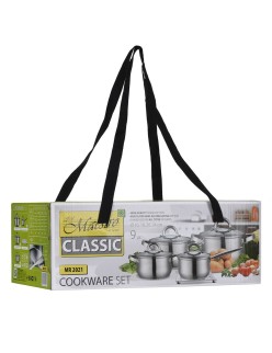 Batteria da Cucina Feel Maestro MR-2021 Acciaio