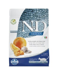 Comida para gato Farmina N&D Adulto Naranja Calabaza 300 g