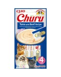Collation pour Chat Inaba Churu 4 x 14 g Thon Veau