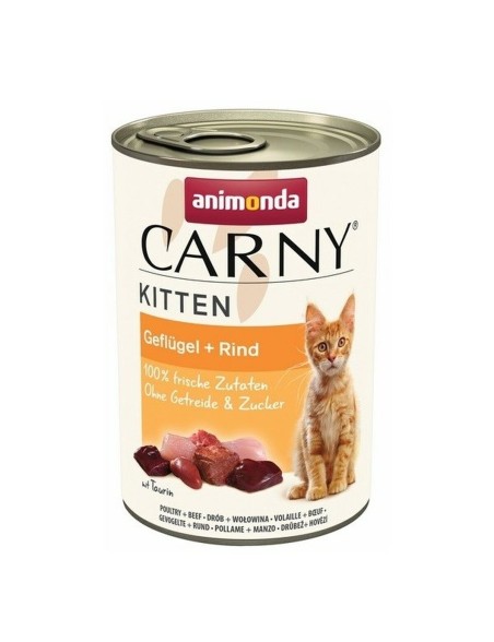 Comida para gato Animonda Carny Ternera Aves 400 g
