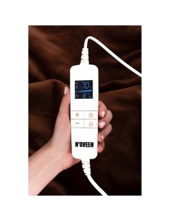 elektrische Abdeckung N'oveen EB655                           180 x 130 cm Braun Bronze