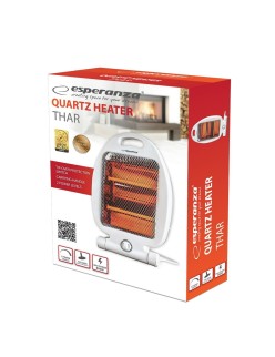 Electric Quartz Heater Esperanza EHH009 White 800 W