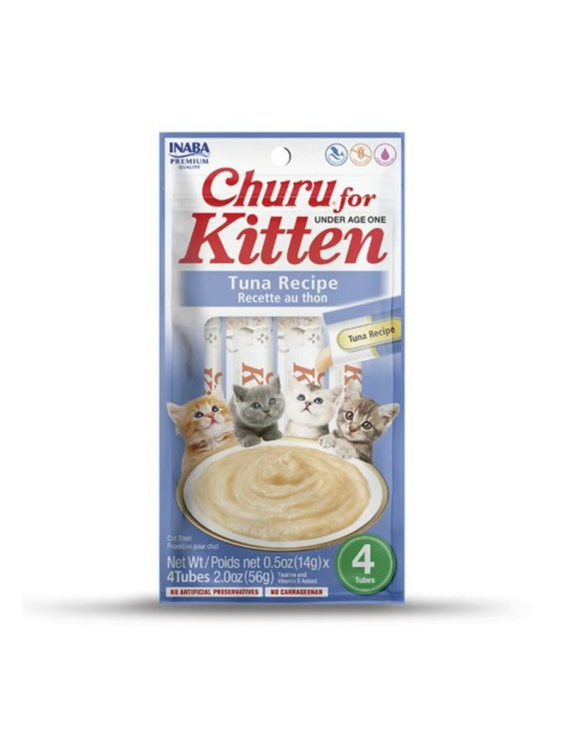 Collation pour Chat Inaba Churu for Kitten Thon 4 x 14 g