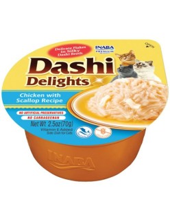 Collation pour Chat Inaba Dashi Delights Poulet 70 g