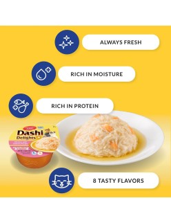 Snack für Katze Inaba Dashi Delights Huhn 70 g