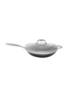 Pfanne Kohersen 71111 Schwarz Silberfarben Edelstahl Aluminium Ø 32 cm