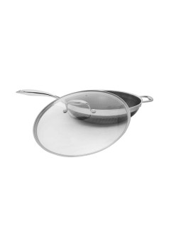 Padella Kohersen 71111 Nero Argentato Acciaio inossidabile Alluminio Ø 32 cm