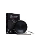 Padella Kohersen 71111 Nero Argentato Acciaio inossidabile Alluminio Ø 32 cm
