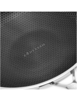 Padella Kohersen 71111 Nero Argentato Acciaio inossidabile Alluminio Ø 32 cm