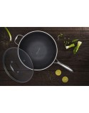Padella Kohersen 71111 Nero Argentato Acciaio inossidabile Alluminio Ø 32 cm