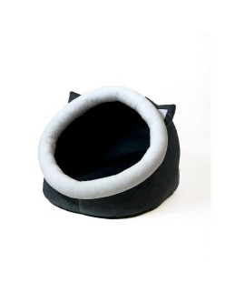 Cama para mascota GO GIFT Blanco Grafito 40 x 4 x 45 cm