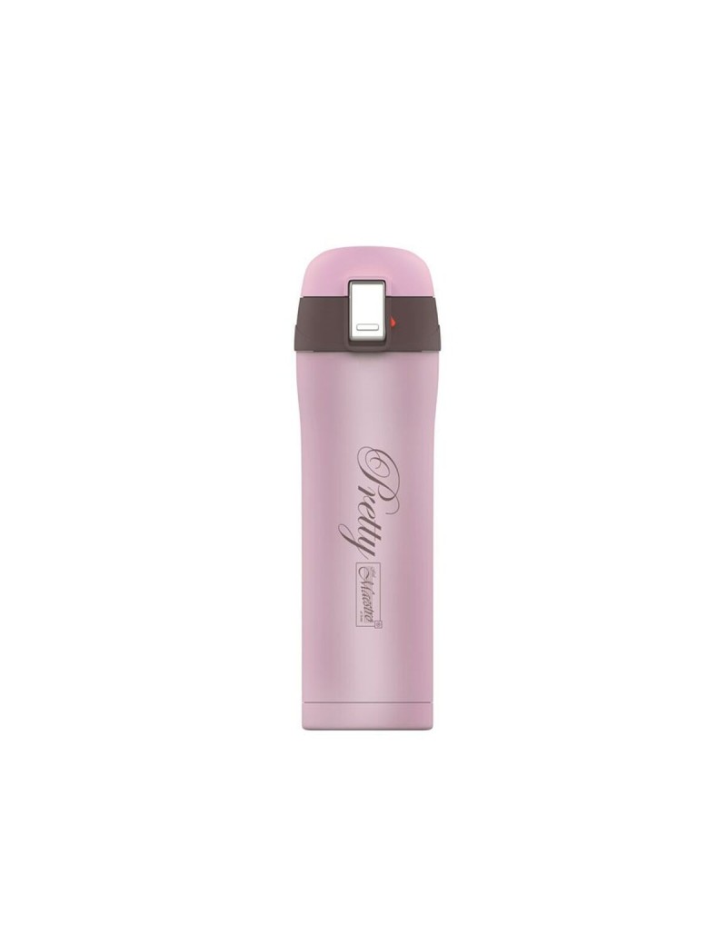 Thermos Feel Maestro MR-1643-40C Rosa Acciaio inossidabile Caucciù Plastica 400 ml