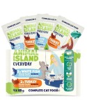 Comida para gato ANIMAL ISLAND Turkey 4 x 85 g