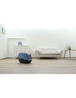 Lettiera per Gatti Kerbl Emma Eco Azzurro Nero Plastica