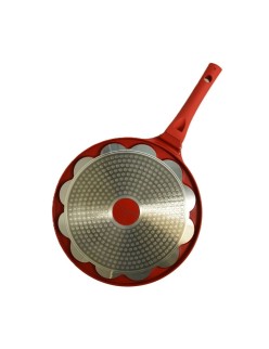 Frigideira Feel Maestro MR-1222-A Preto Vermelho Alumínio Ø 26 cm