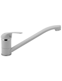 Grifo para Cocina Pyramis 090 919 701 Blanco Acero Inoxidable Granito